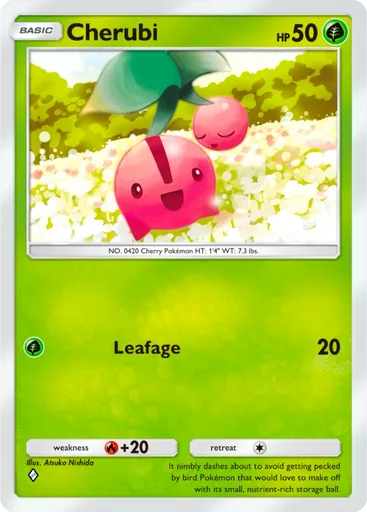 Cherubi (a2a-006) card in Pokémon TCG Pocket