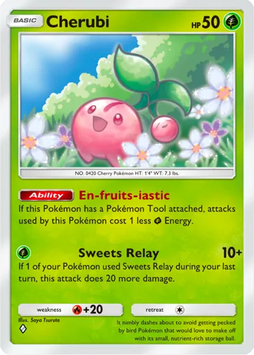 Cherubi (a4-023) card in Pokémon TCG Pocket