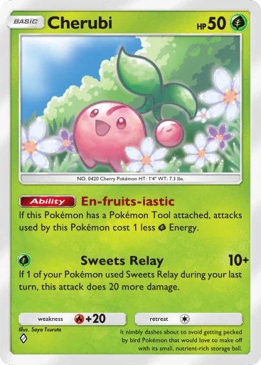 Cherubi (a4b-025) card in Pokémon TCG Pocket
