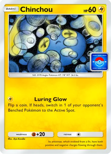 Chinchou (pa-095) card in Pokémon TCG Pocket