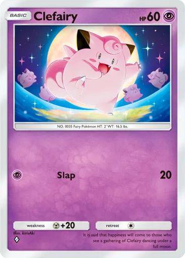 Clefairy (a1-113) card in Pokémon TCG Pocket