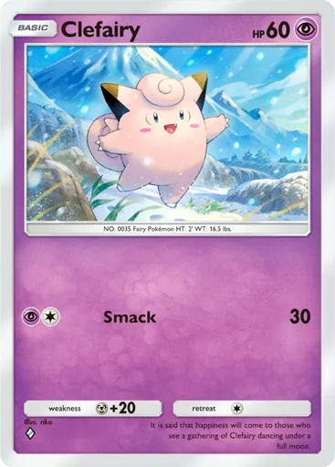 Clefairy (a2a-029) card in Pokémon TCG Pocket