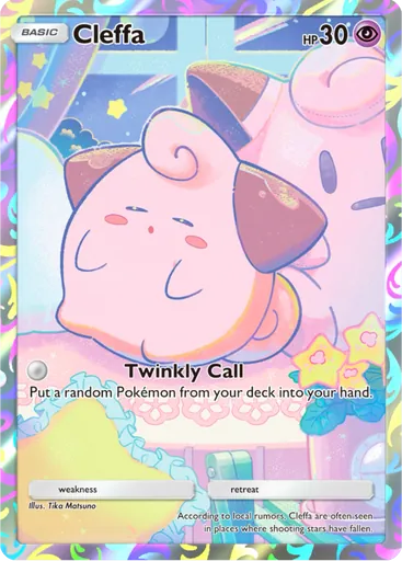 Cleffa (pa-093) card in Pokémon TCG Pocket