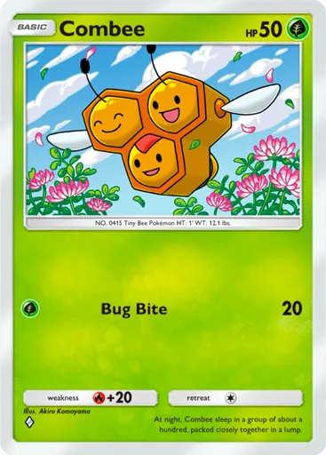 Combee (a2a-004) card in Pokémon TCG Pocket