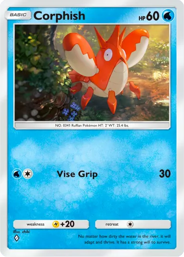Corphish (a4-060) card in Pokémon TCG Pocket