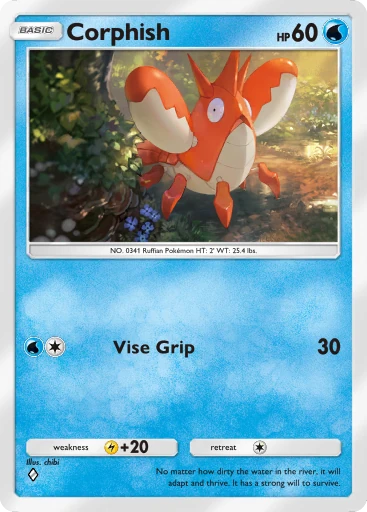 Corphish (a4b-102) card in Pokémon TCG Pocket