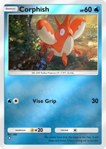 Corphish (a4b-103) card in Pokémon TCG Pocket
