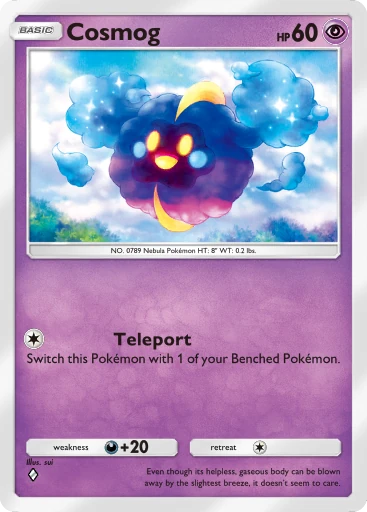 Cosmog (a4b-180) card in Pokémon TCG Pocket