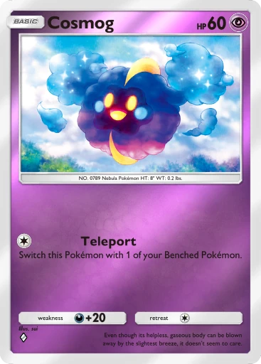 Cosmog (a4b-181) card in Pokémon TCG Pocket