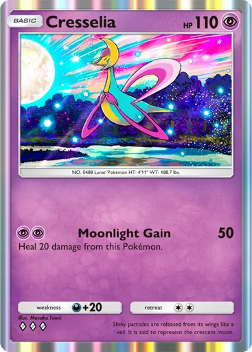 Cresselia (a2-079) card in Pokémon TCG Pocket