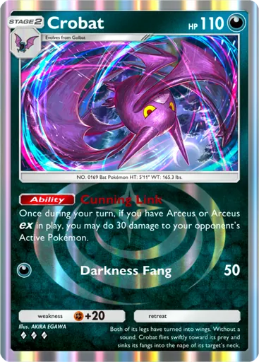 Crobat (a2a-050) card in Pokémon TCG Pocket