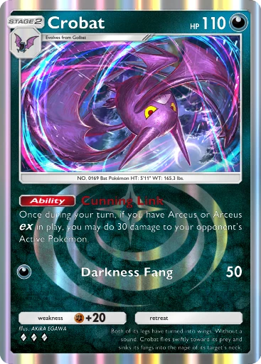 Crobat (a4b-230) card in Pokémon TCG Pocket