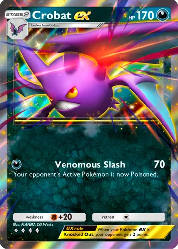 Crobat ex (a4-109) card in Pokémon TCG Pocket