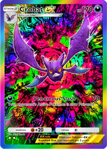 Crobat ex (a4-207) card in Pokémon TCG Pocket