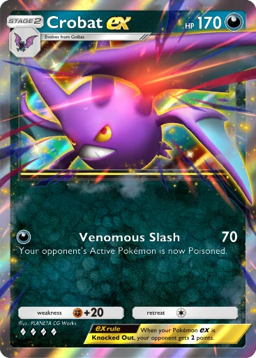 Crobat ex (a4b-232) card in Pokémon TCG Pocket