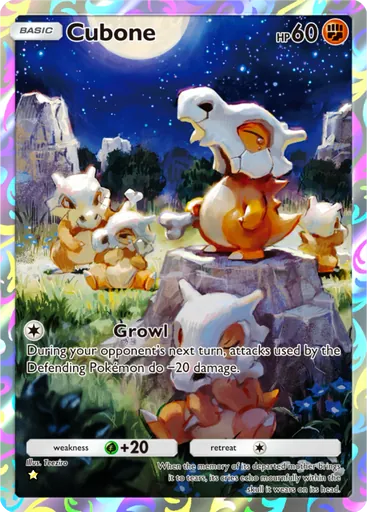Cubone (a1-239) card in Pokémon TCG Pocket