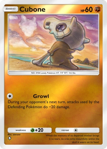 Cubone (a4b-195) card in Pokémon TCG Pocket