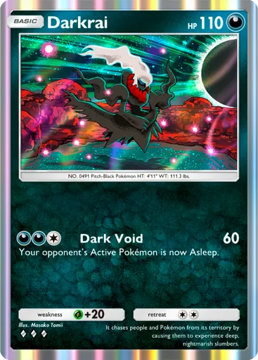 Darkrai (a2-109) card in Pokémon TCG Pocket