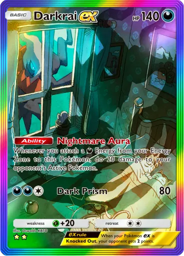 Darkrai ex (a2-202) card in Pokémon TCG Pocket