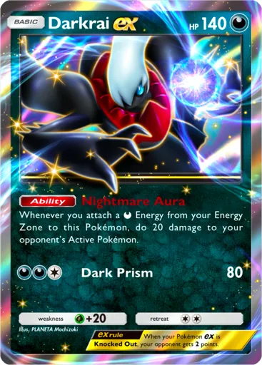 Darkrai ex (pa-042) card in Pokémon TCG Pocket