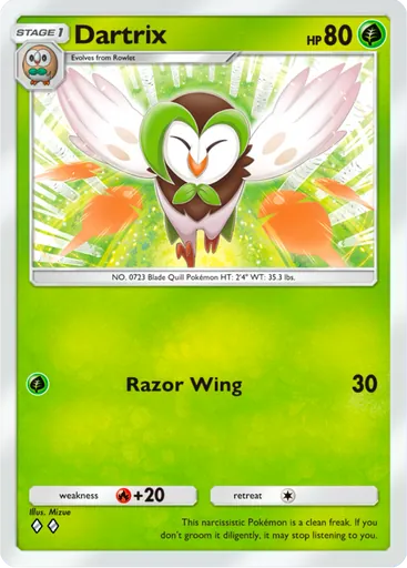 Dartrix (a3-011) card in Pokémon TCG Pocket