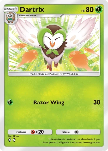 Dartrix (a4b-040) card in Pokémon TCG Pocket