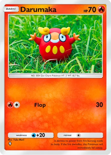 Darumaka (a4-035) card in Pokémon TCG Pocket