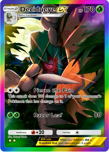 Decidueye ex (a3-198) card in Pokémon TCG Pocket
