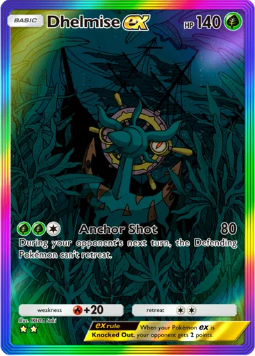 Dhelmise ex (a3-199) card in Pokémon TCG Pocket