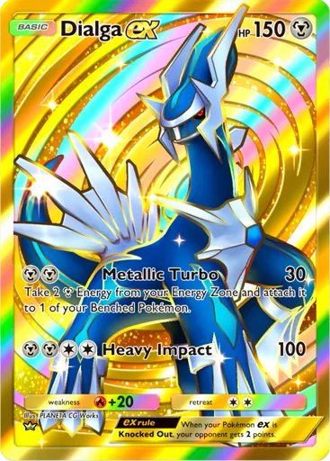 Dialga ex (a2-207) card in Pokémon TCG Pocket