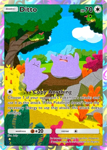 Ditto (a1-247) card in Pokémon TCG Pocket