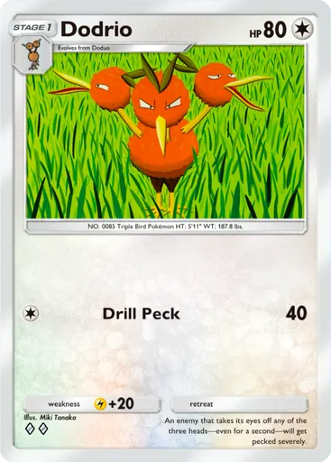 Dodrio (a1-200) card in Pokémon TCG Pocket