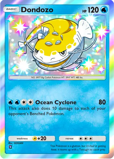 Dondozo (a2b-102) card in Pokémon TCG Pocket