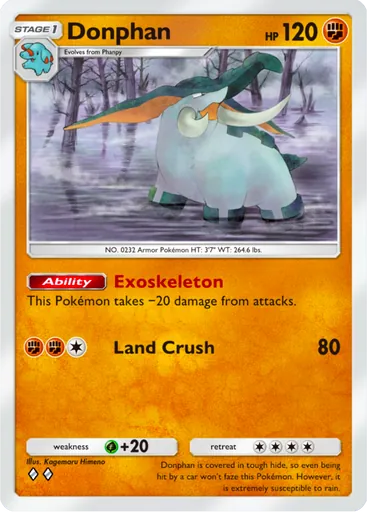 Donphan (a4a-044) card in Pokémon TCG Pocket