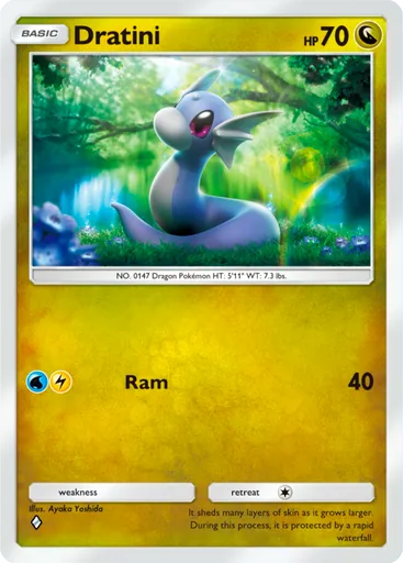 Dratini (a1-183) card in Pokémon TCG Pocket