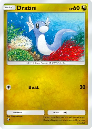 Dratini (a3b-051) card in Pokémon TCG Pocket