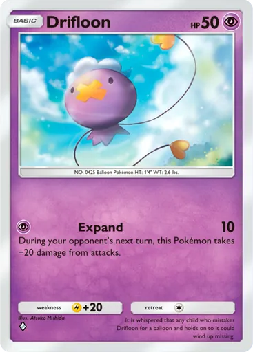 Drifloon (a2-073) card in Pokémon TCG Pocket