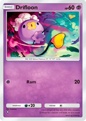 Drifloon (a2b-033) card in Pokémon TCG Pocket