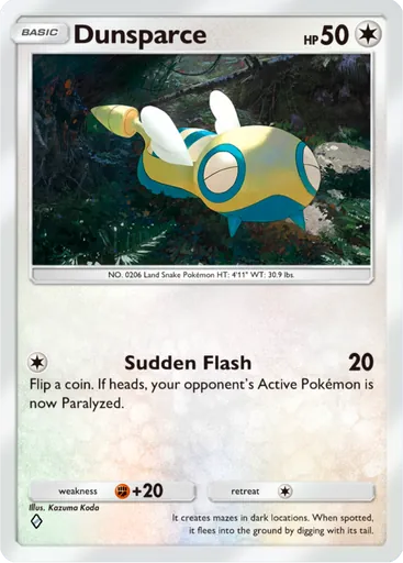 Dunsparce (a4-144) card in Pokémon TCG Pocket
