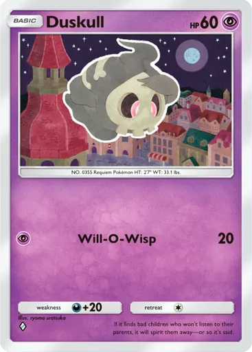 Duskull (a2-070) card in Pokémon TCG Pocket