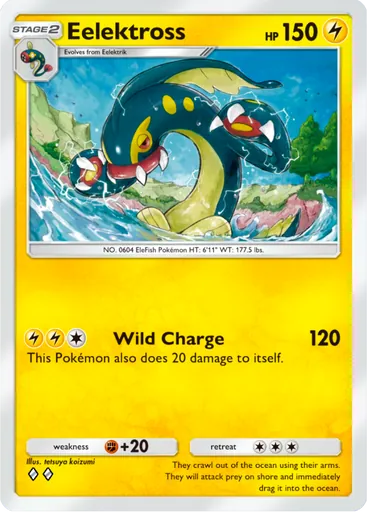Eelektross (a4a-028) card in Pokémon TCG Pocket