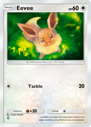 Eevee (a1-206) card in Pokémon TCG Pocket