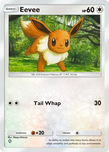 Eevee (a2a-062) card in Pokémon TCG Pocket