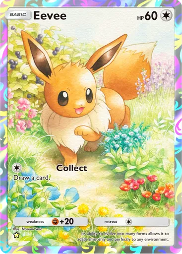 Eevee (a3b-078) card in Pokémon TCG Pocket