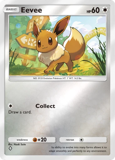 Eevee (a4b-286) card in Pokémon TCG Pocket