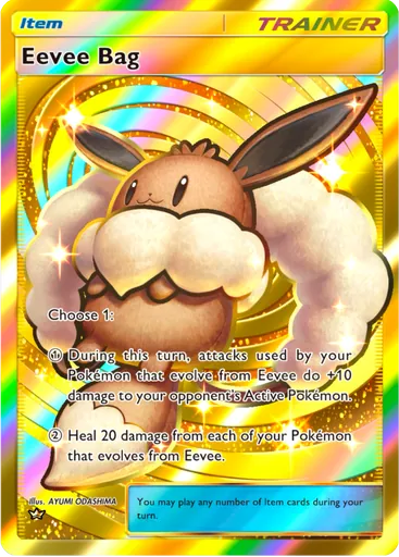 Eevee Bag (a3b-107) card in Pokémon TCG Pocket