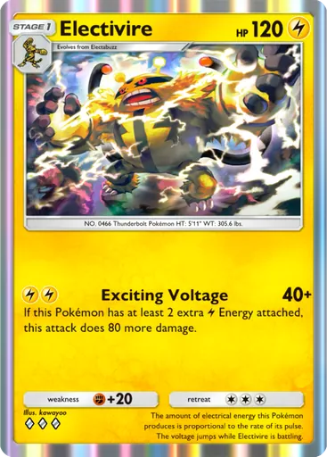 Electivire (a2-057) card in Pokémon TCG Pocket