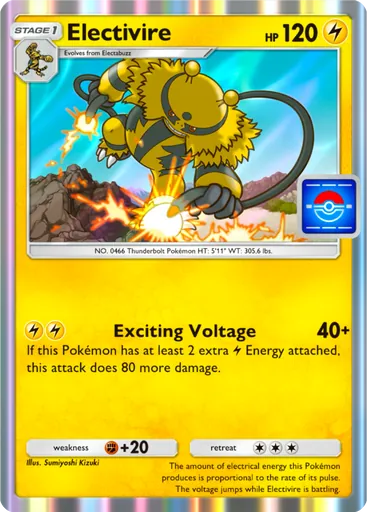 Electivire (pa-036) card in Pokémon TCG Pocket