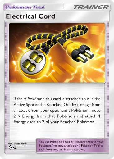 Electrical Cord (a4b-318) card in Pokémon TCG Pocket