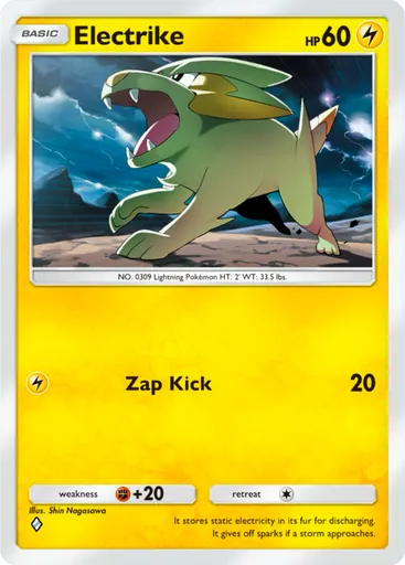 Electrike (a2a-027) card in Pokémon TCG Pocket